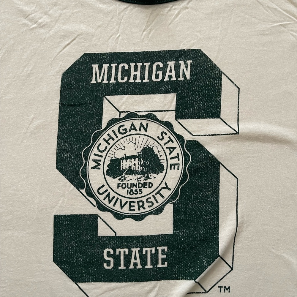 Michigan State University Size XL Short Sleeve T-Shirt